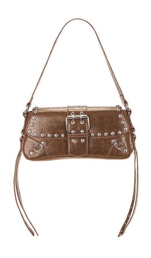 8 other reasons kali shoulder bag in brown.
