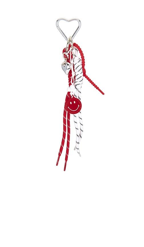 8 other reasons lucky strike bag charm in red.