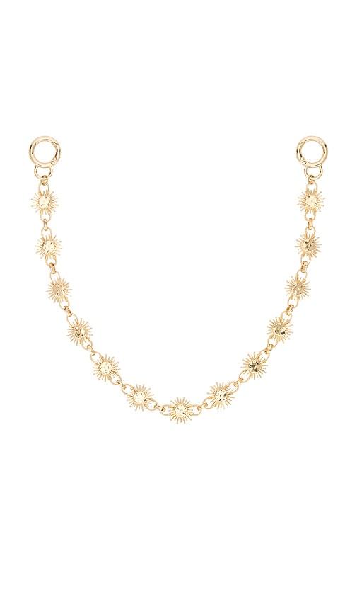 8 other reasons reilly bag charms in metallic gold.