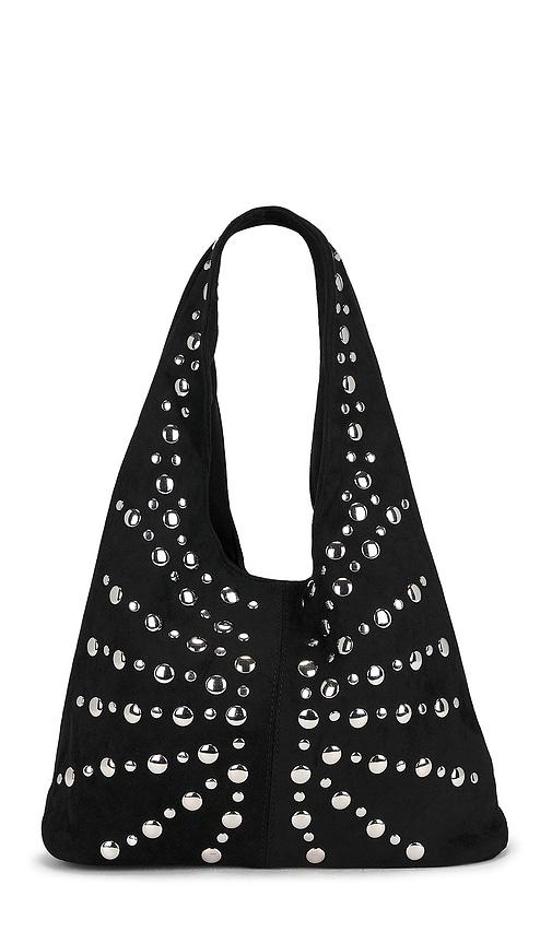 8 other reasons shoulder bag in black.