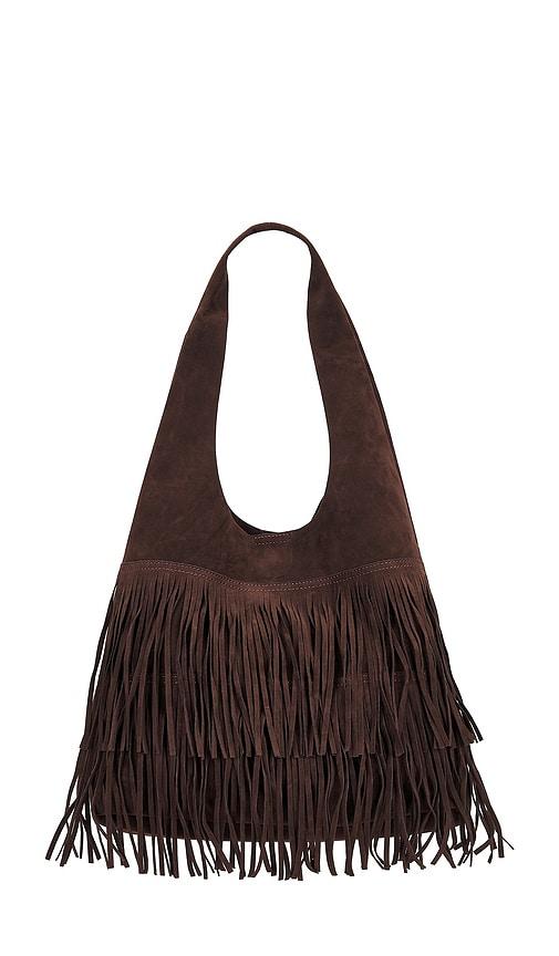 8 other reasons shoulder bag in brown.