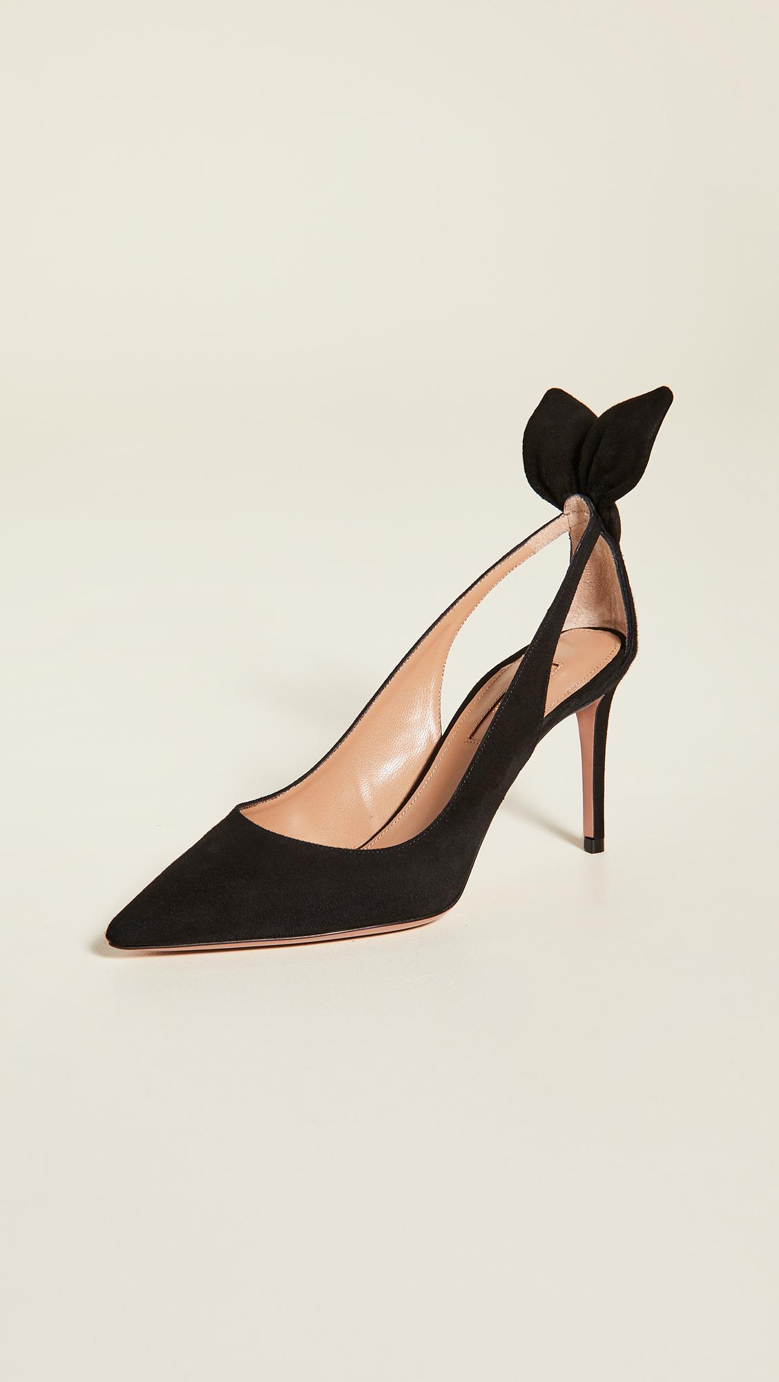85mm bow tie pumps