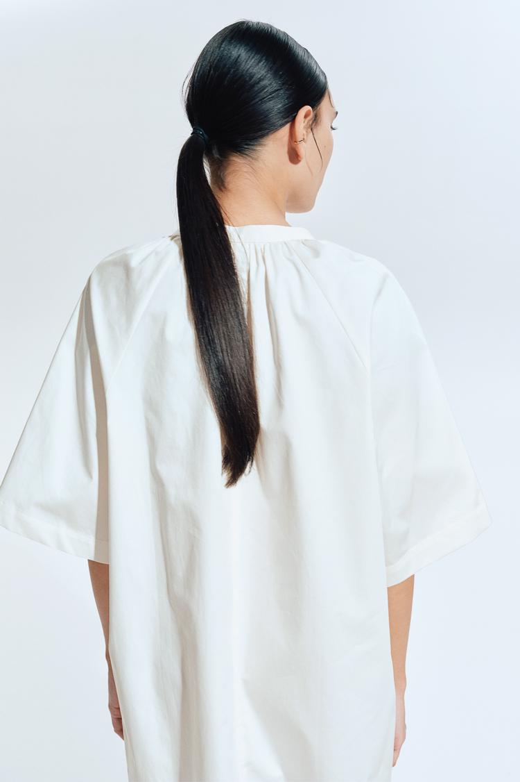 a-line cotton dress