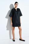 a-line cotton dress