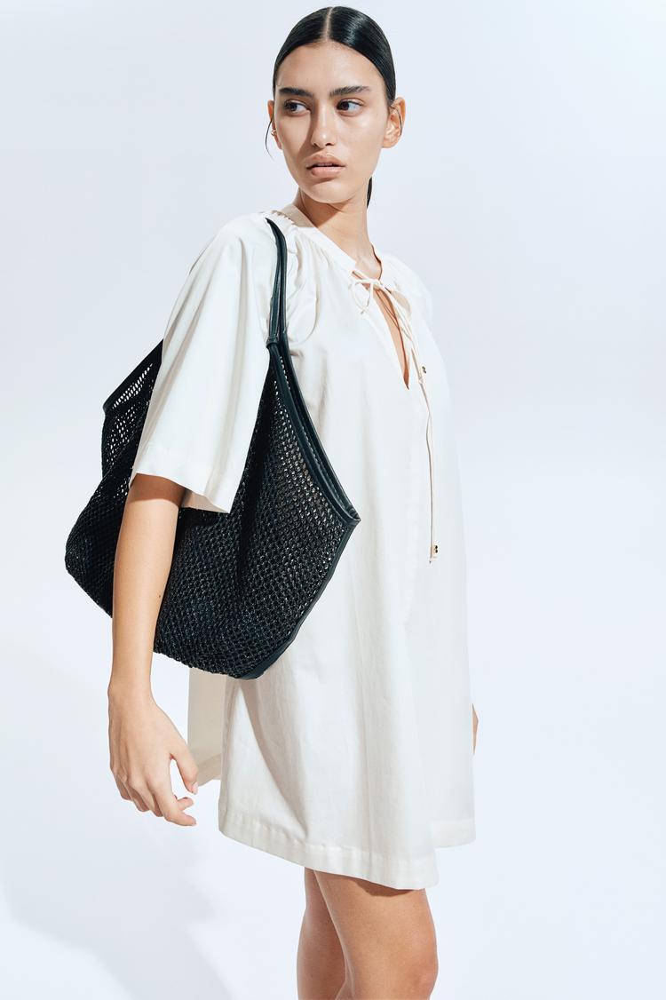 a-line cotton dress