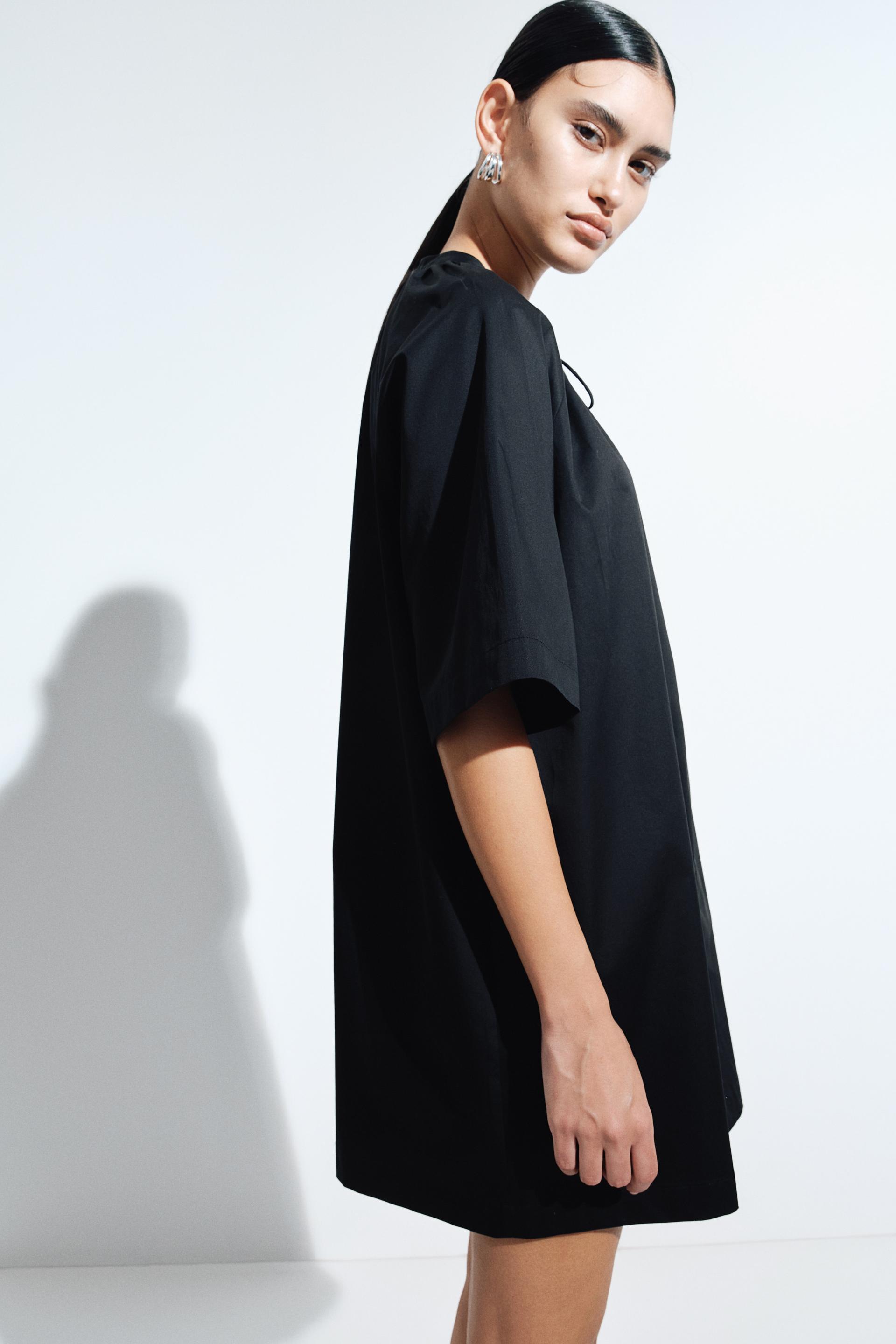 a-line cotton dress