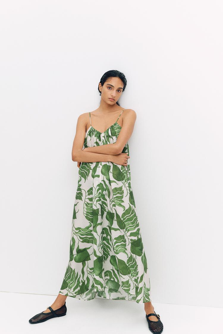 a-line maxi dress