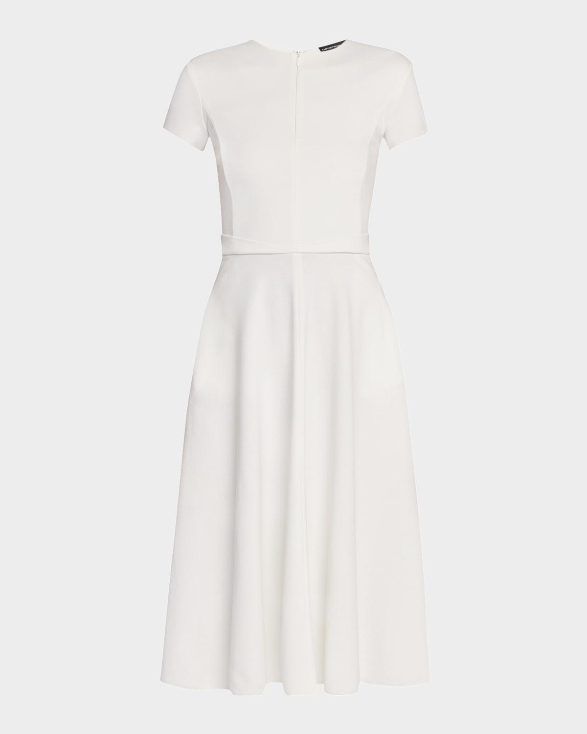 a-line milano jersey dress