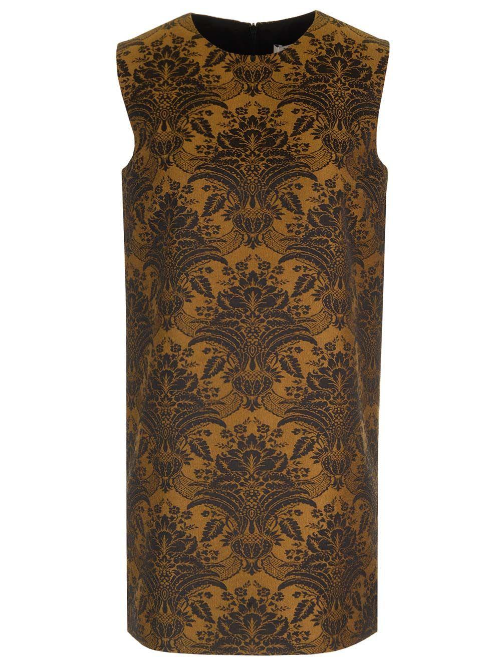 a-line sleeveless dress