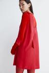 a-line tie-strap dress