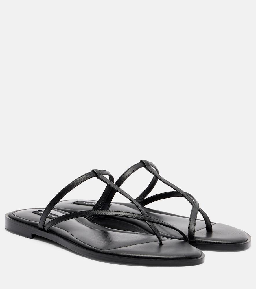 a. emery cyrus leather thong sandals