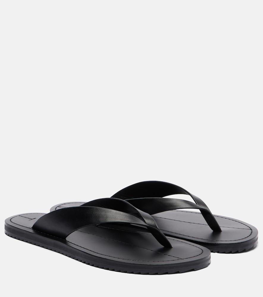 a. emery flora leather thong sandals
