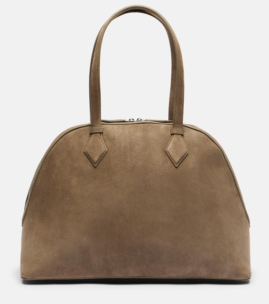 a. emery harnick medium suede shoulder bag