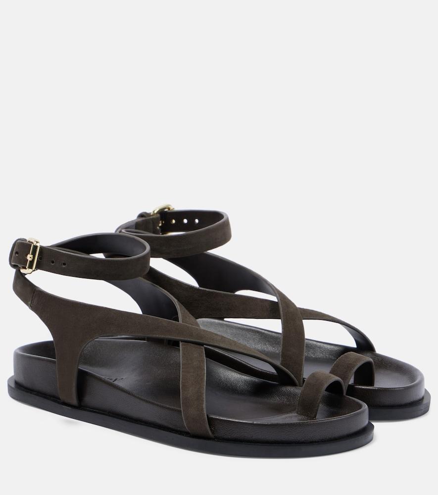 a. emery jalen slim suede sandals