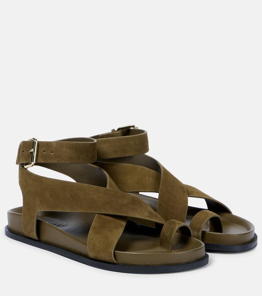 a. emery jalen suede sandals