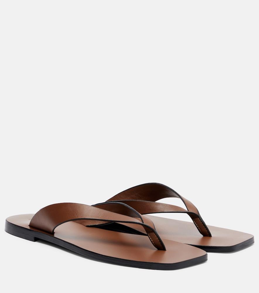 a. emery kinto leather thong sandals