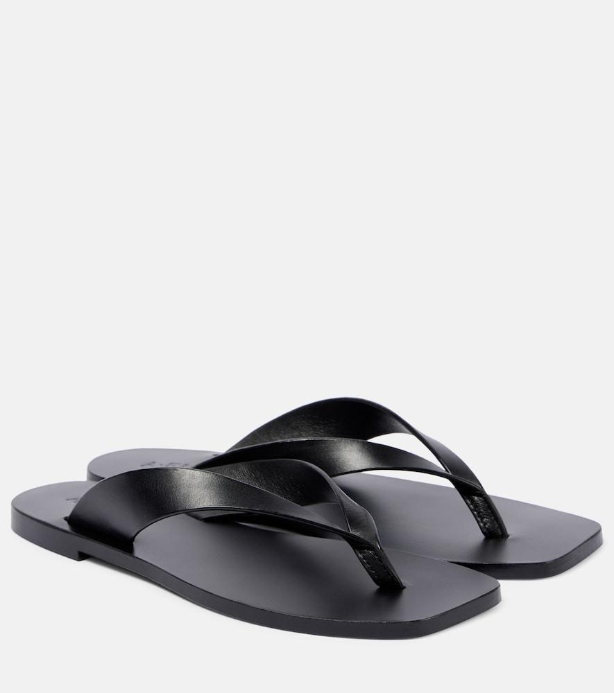 a. emery kinto leather thong sandals