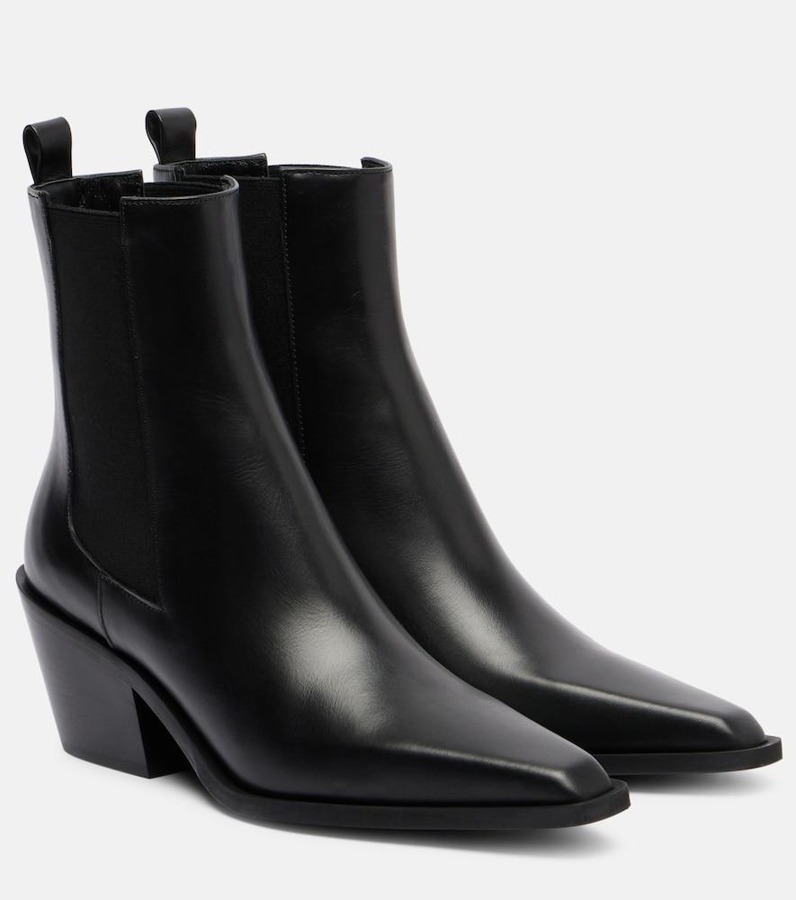 a. emery leo leather ankle boots