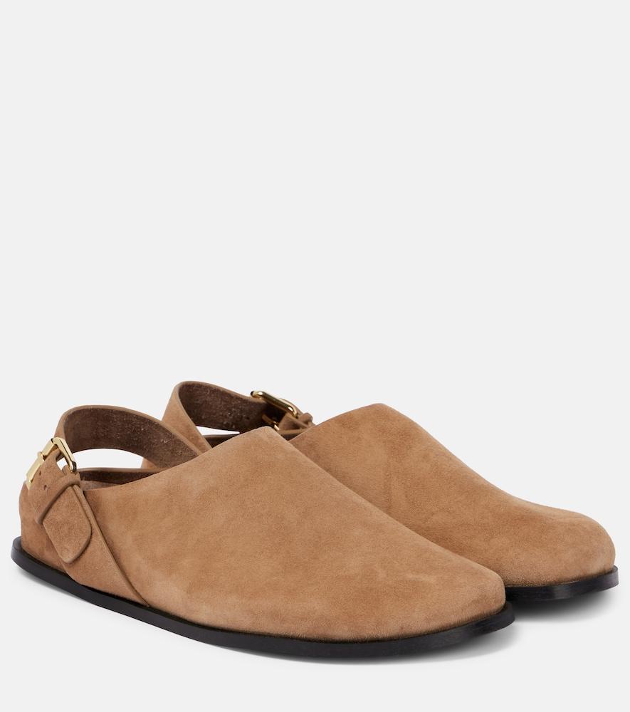 a. emery louis suede clogs