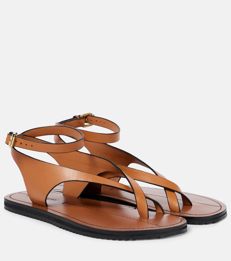 a. emery millar leather sandals