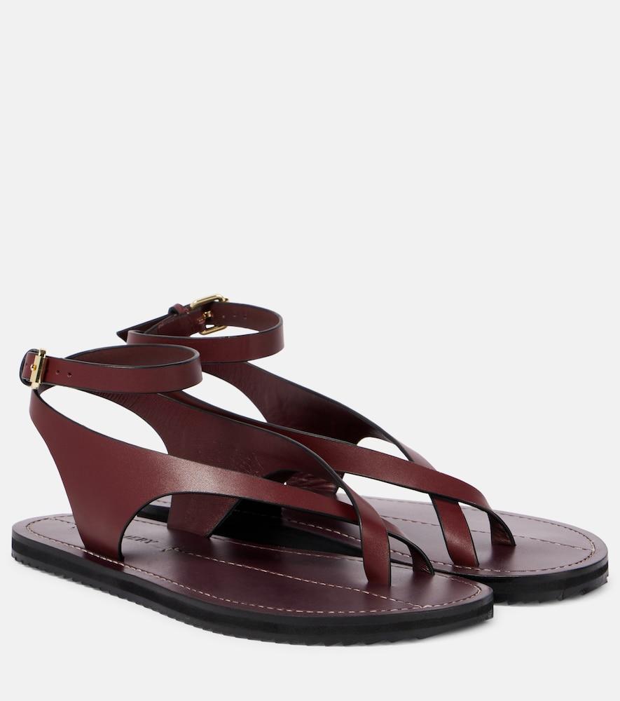 a. emery millar leather sandals