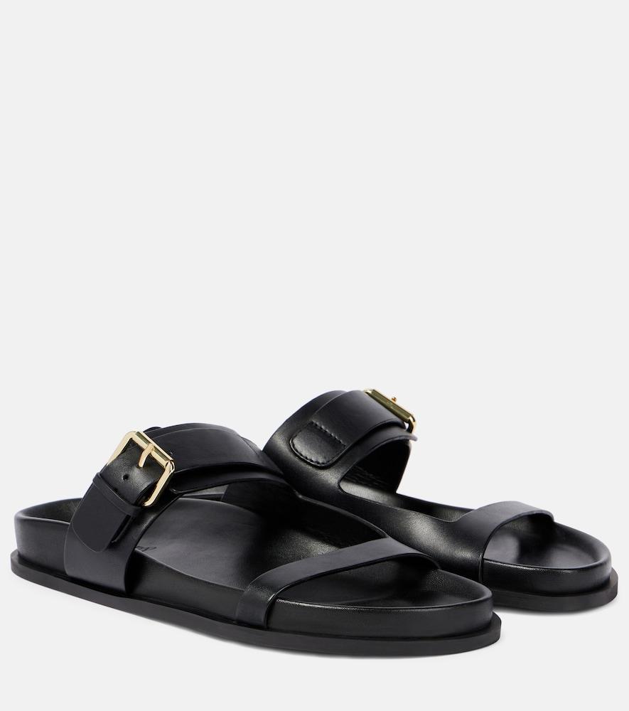 a. emery prince leather sandals