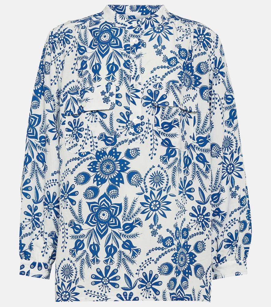 a. p.c. aubrey floral linen