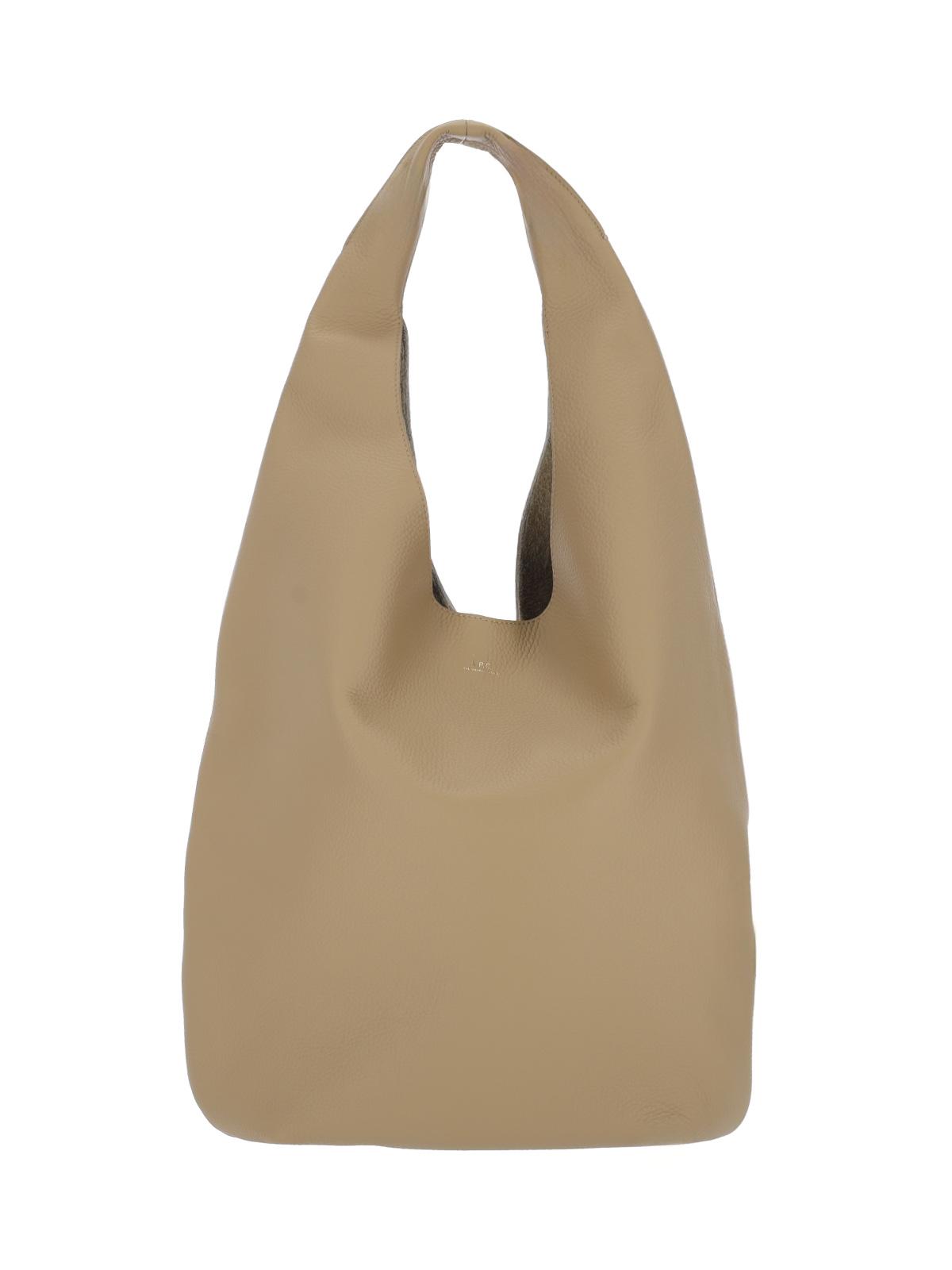 a. p.c. bags beige cowhide - women