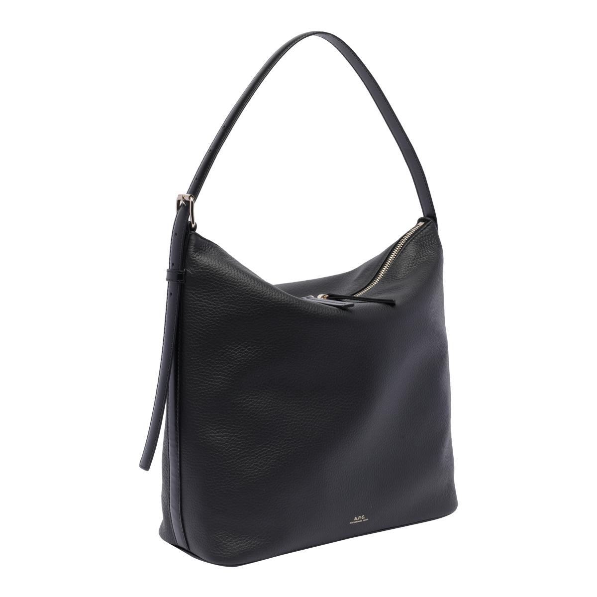 a. p.c. bags black calf leather - women