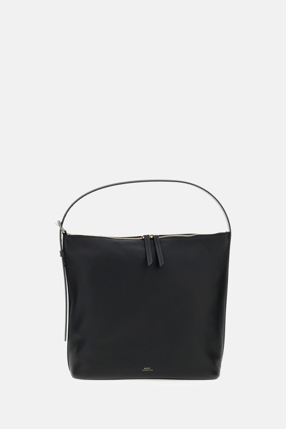 a. p.c. bags black cow leather - women