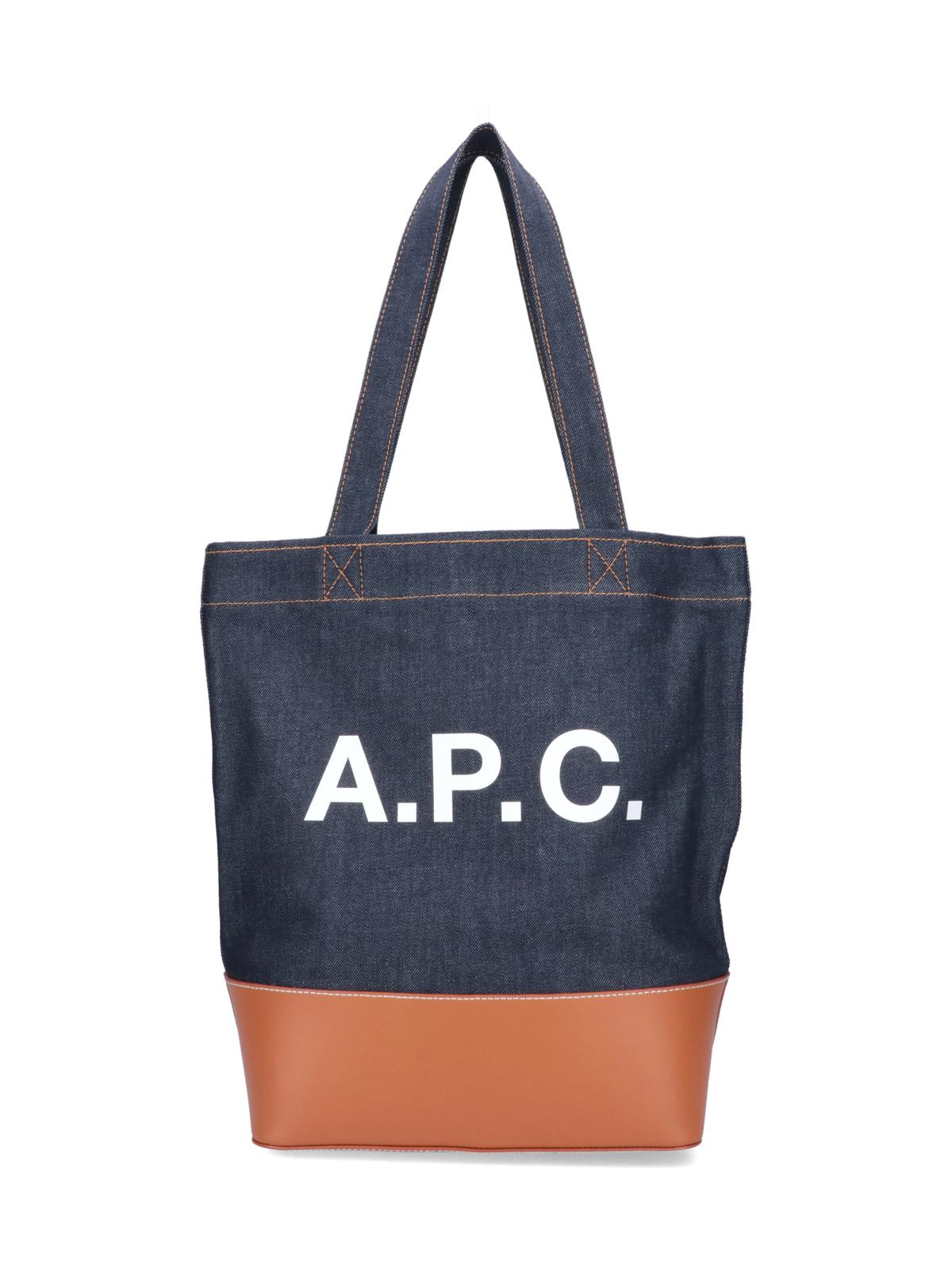 a. p.c. bags blue cotton - women