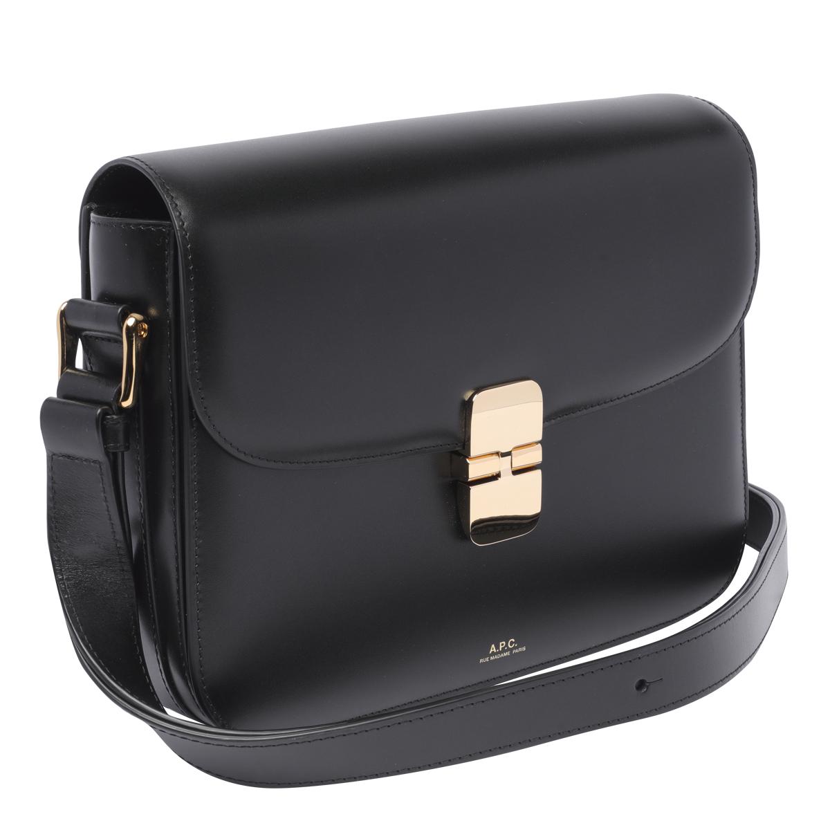 a. p.c. black calf leather - women