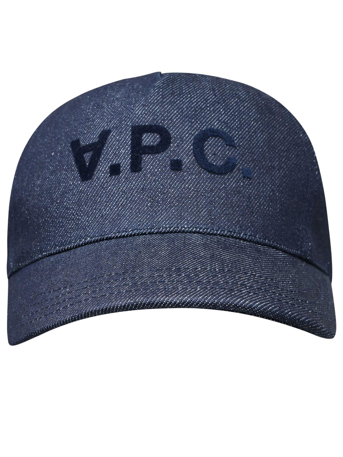 a. p.c. blue cotton eden hat