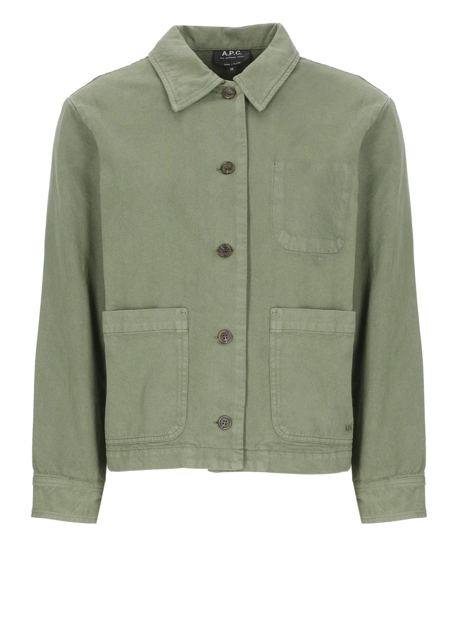 a. p.c. cotton shirt