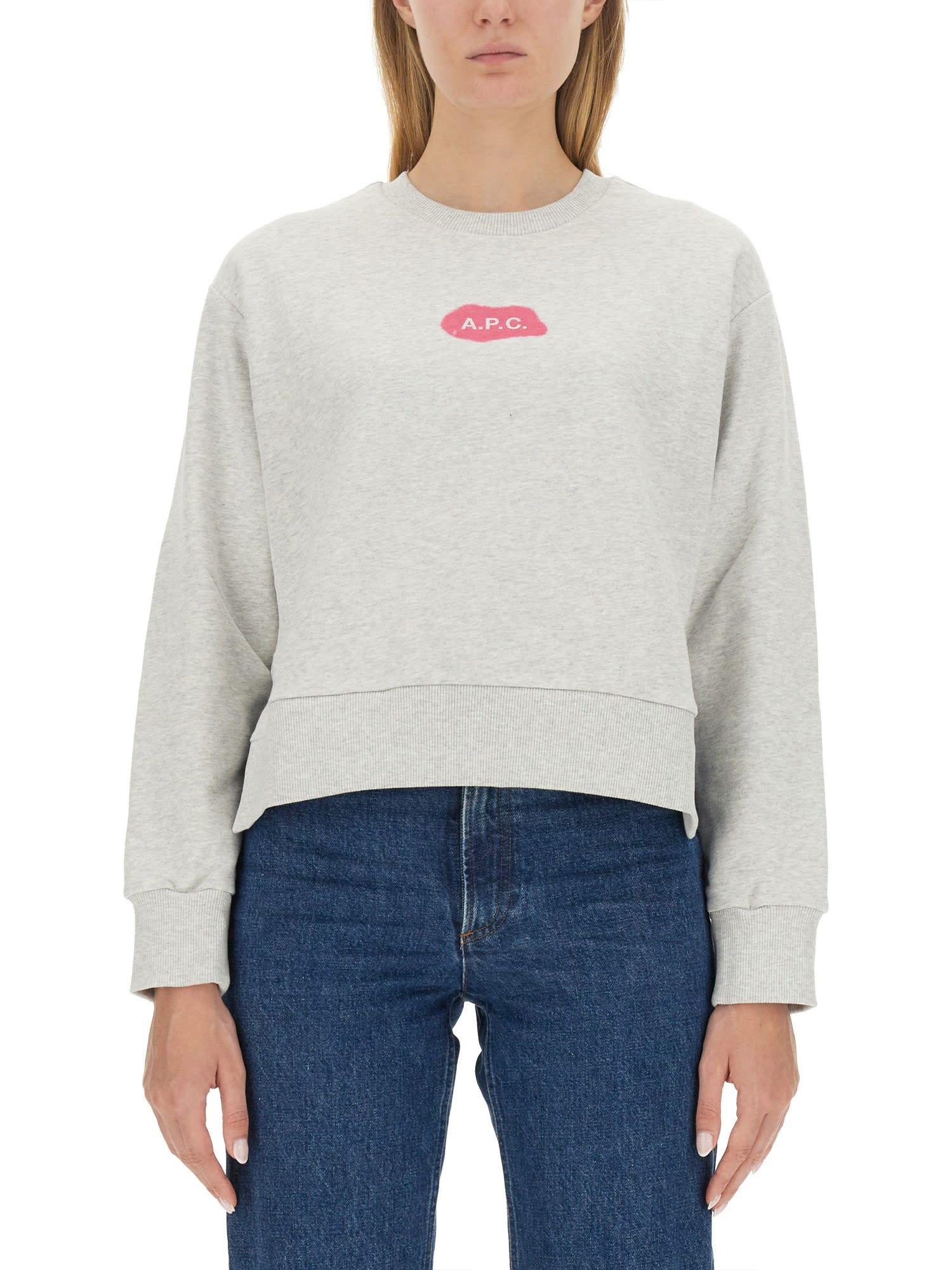 a. p.c. cotton sweatshirt