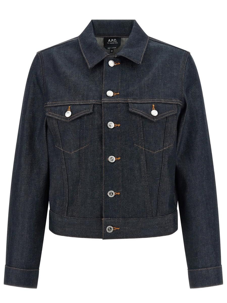 a. p.c. denim dion jacket