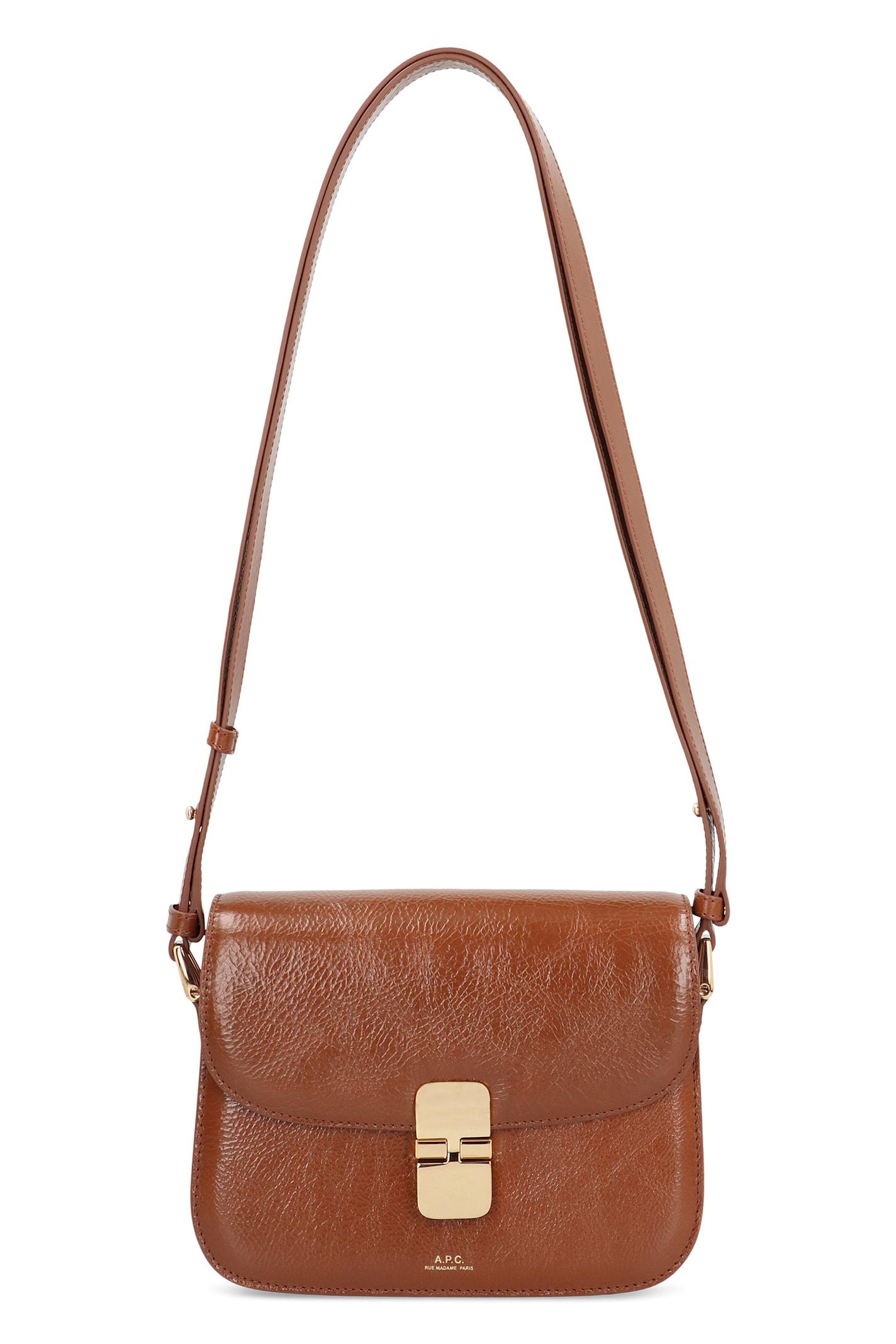 a. p.c. grace small bag in leather