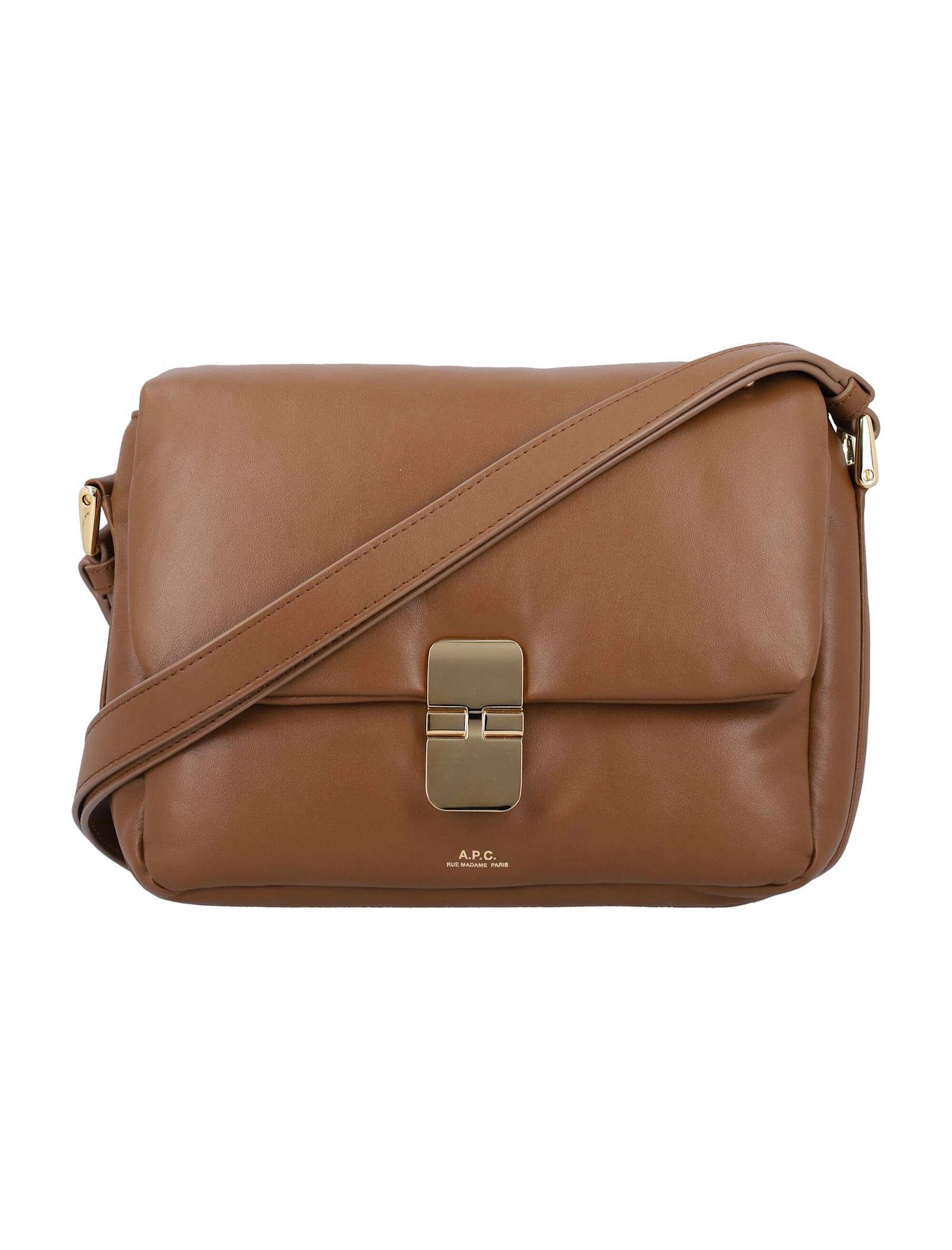 a. p.c. grace soft leather bag