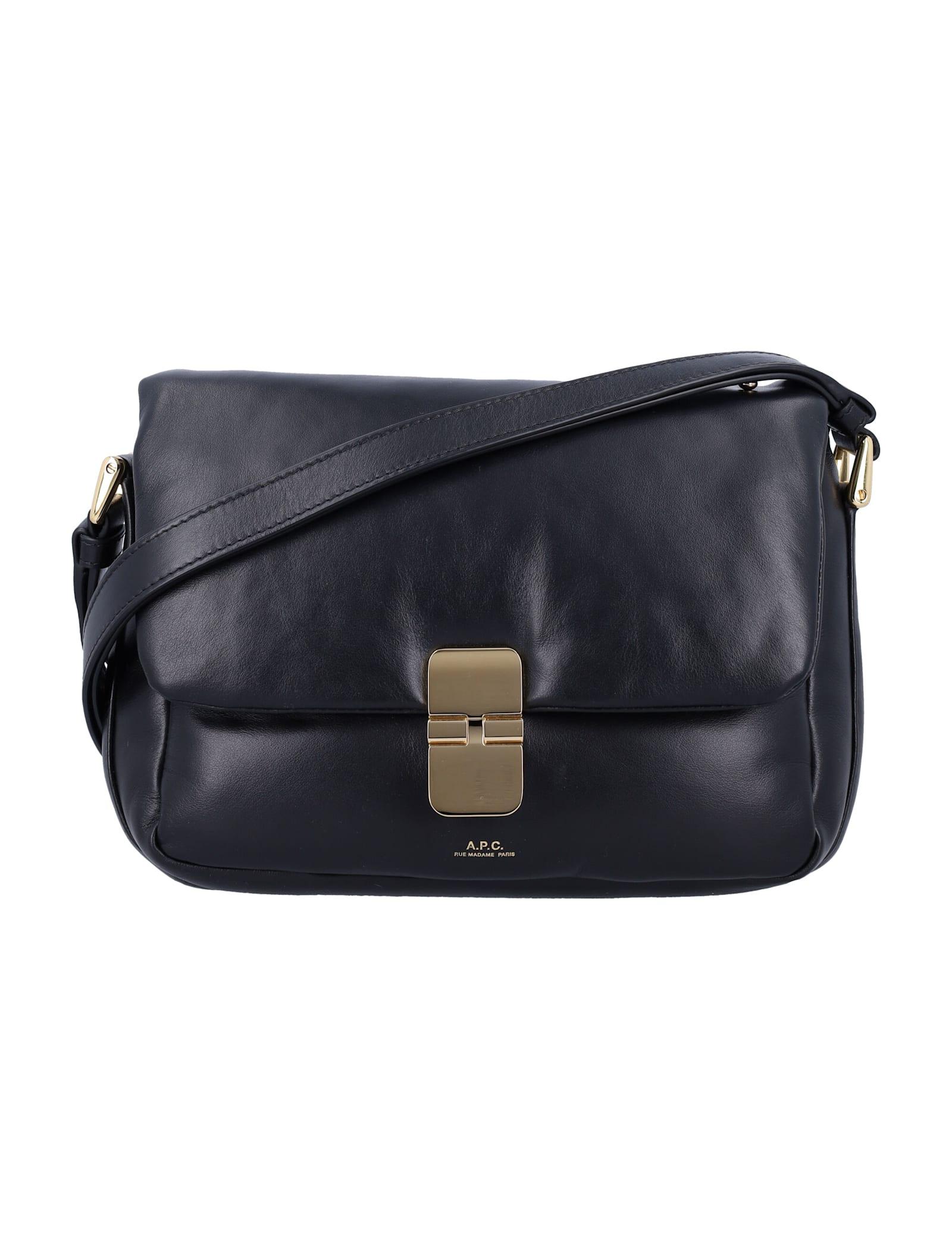 a. p.c. grace soft leather bag