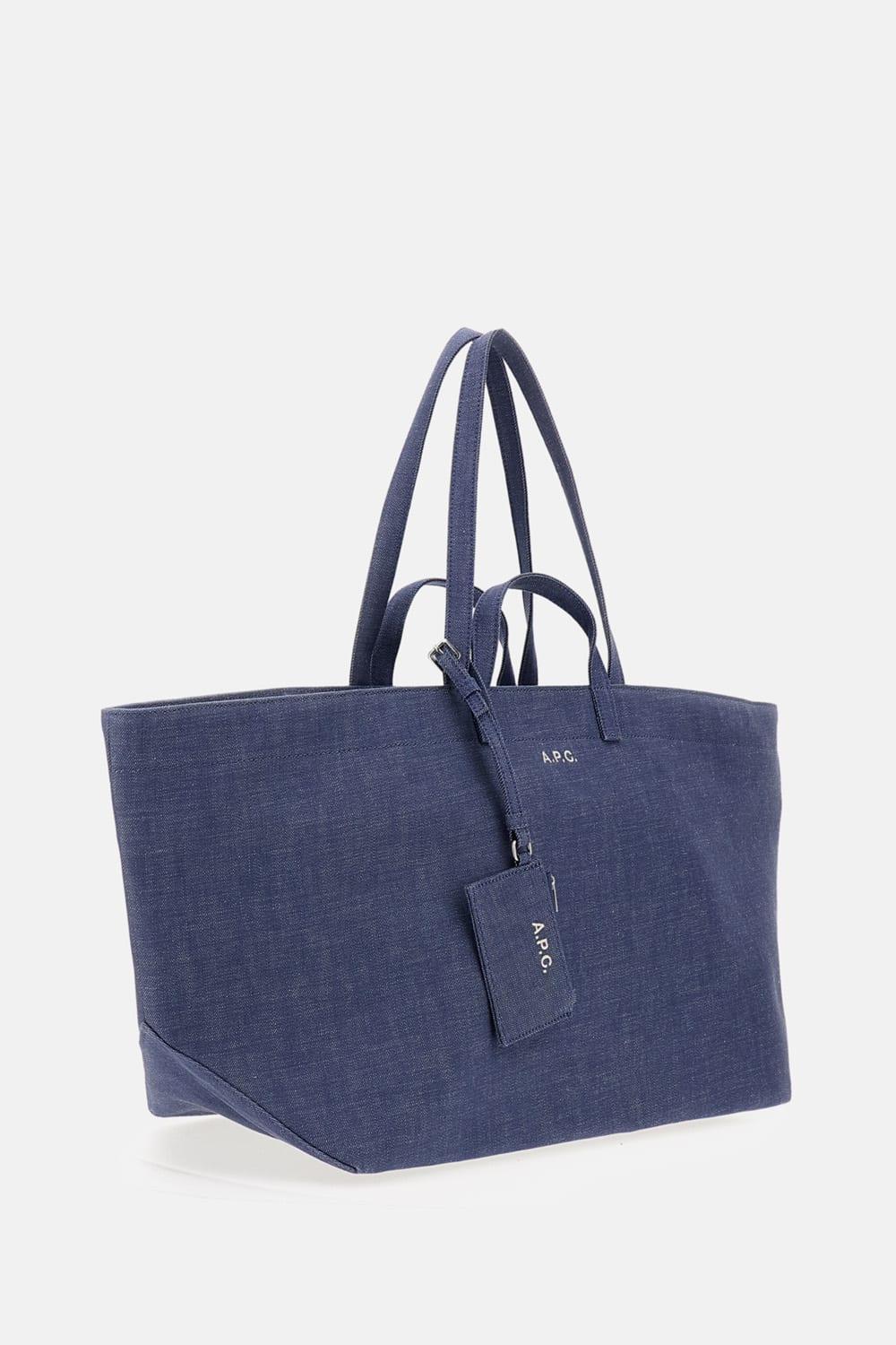a. p.c. le drummer toile large tote bag