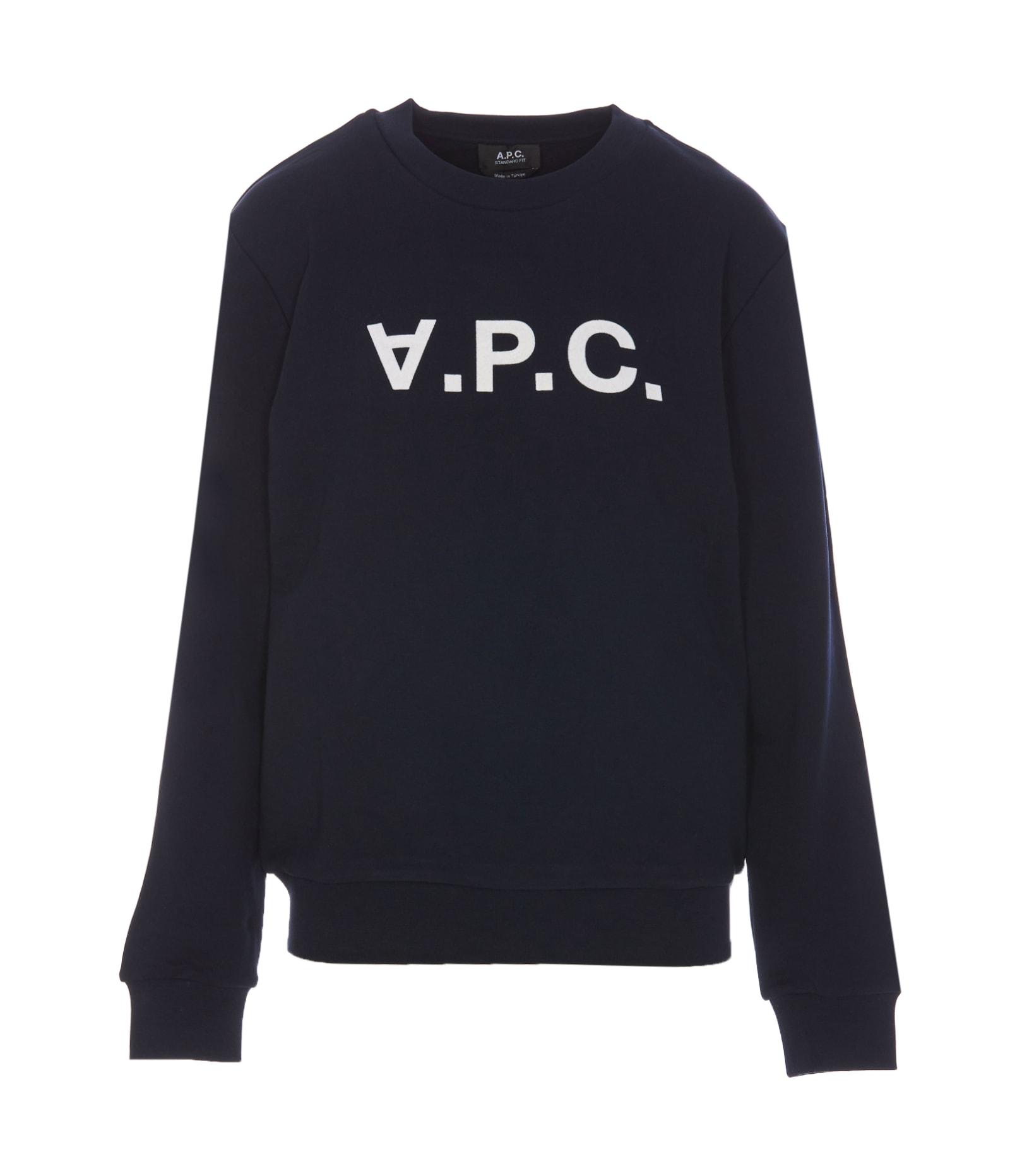 a. p.c. logo sweatshirt