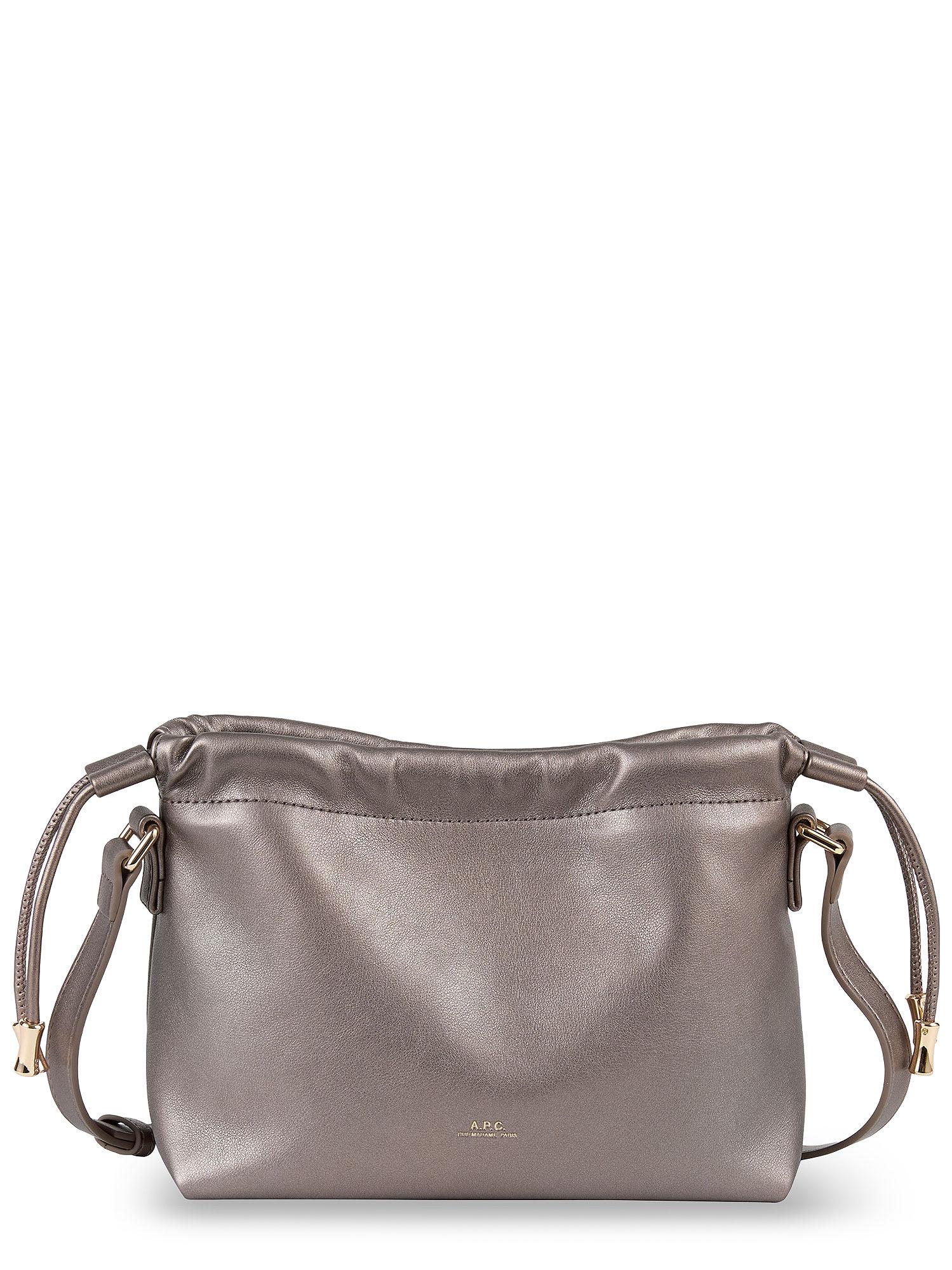 a. p.c. ninon synthetic leather crossbody bag