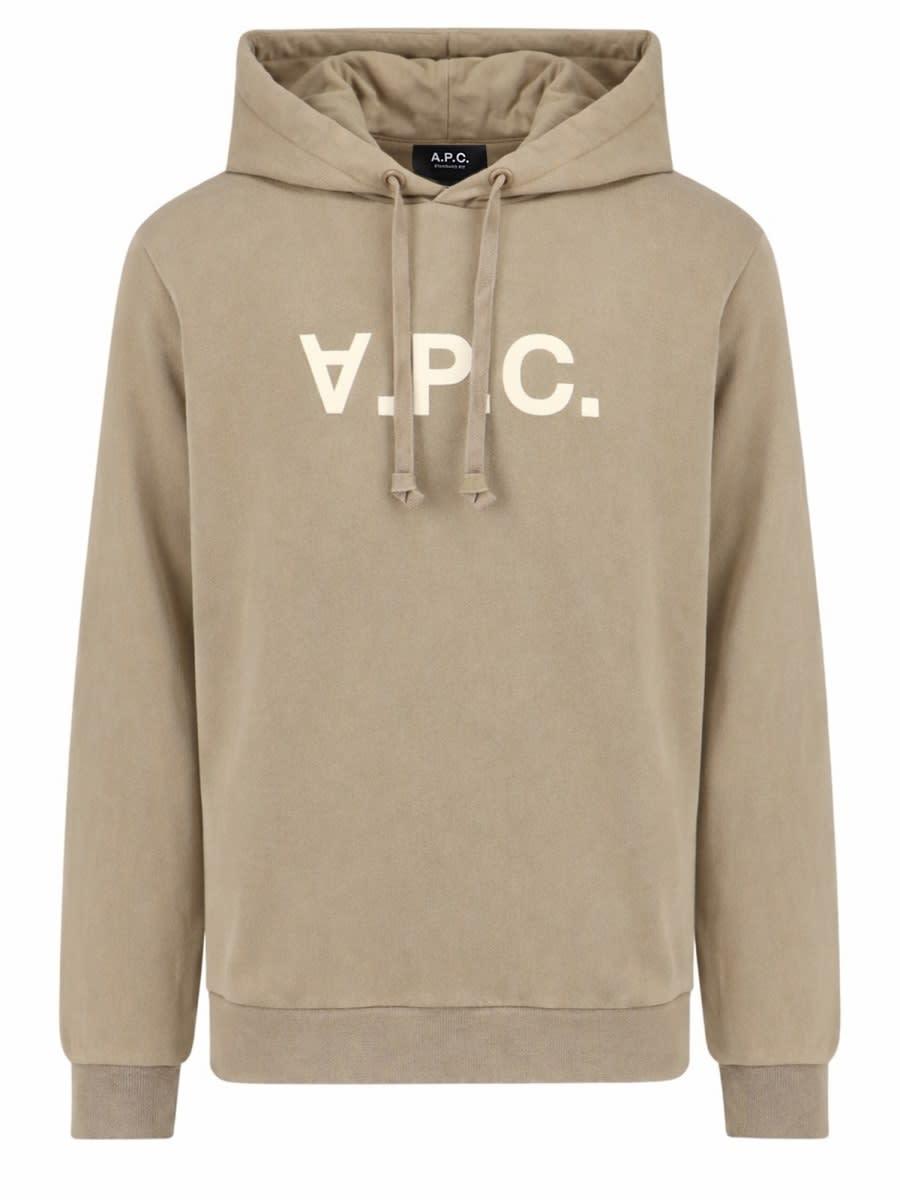 a. p.c. sweatshirt with logo