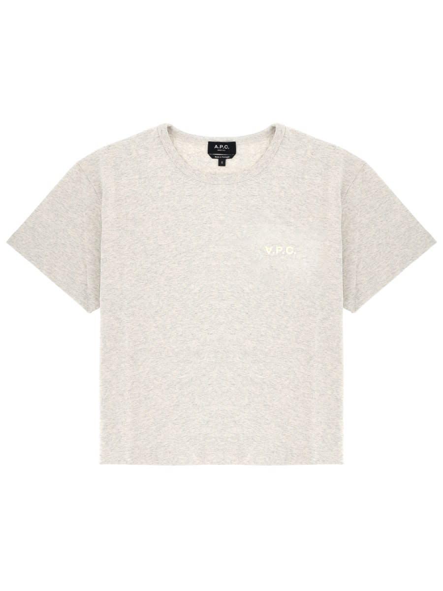 a. p.c. t-shirt with logo