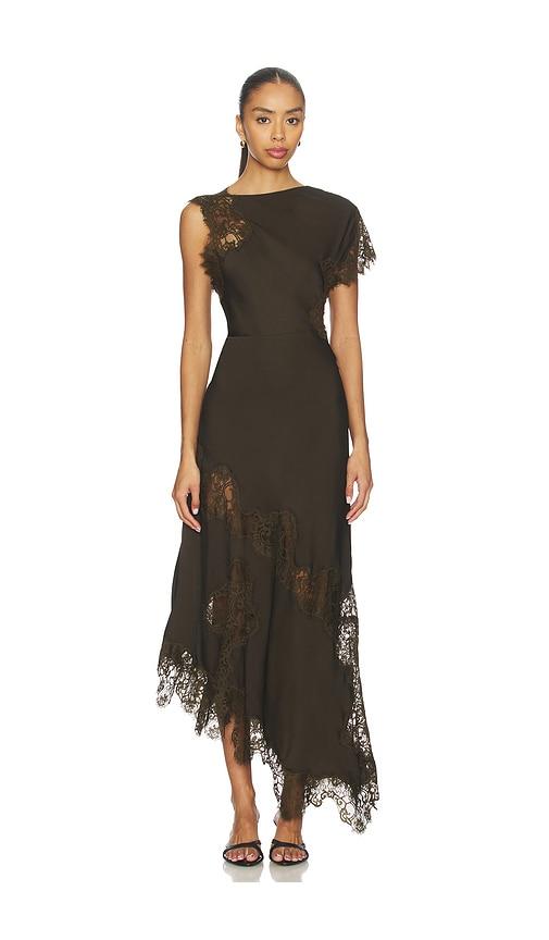 a.l.c. alessia dress in army.