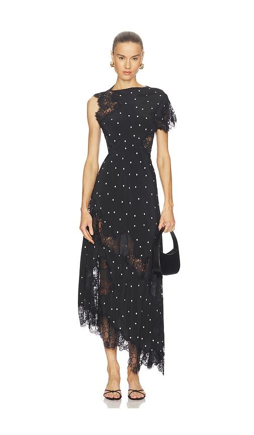 a.l.c. alessia dress in black,white.