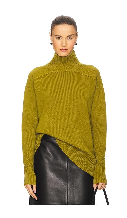 a.l.c. archie sweater in olive.