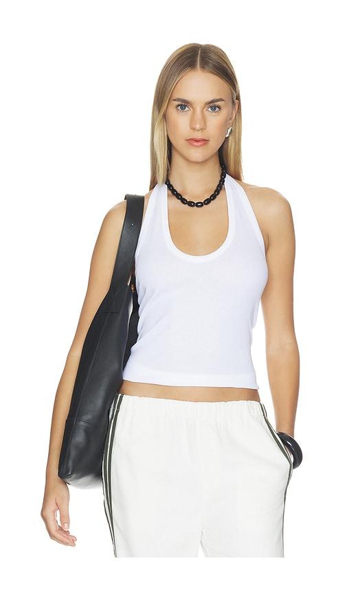 a.l.c. ari tank in white.