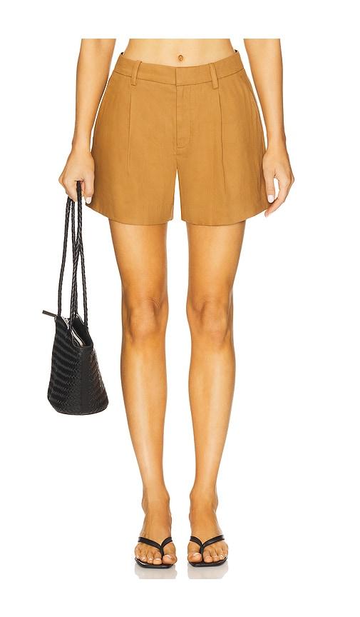 a.l.c. charles short in tan.