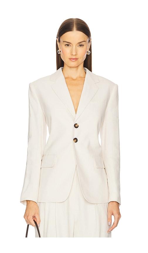 a.l.c. shawn jacket in cream.